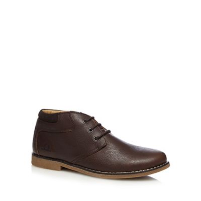 Dark brown 'Tor' shoe boots